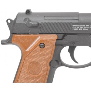 Пистолет страйкбольный Stalker SA92M Spring (Beretta 92), к.6мм арт.: SA-3307192M